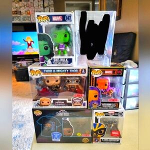 Funko pop lot! Marvel, spiderman